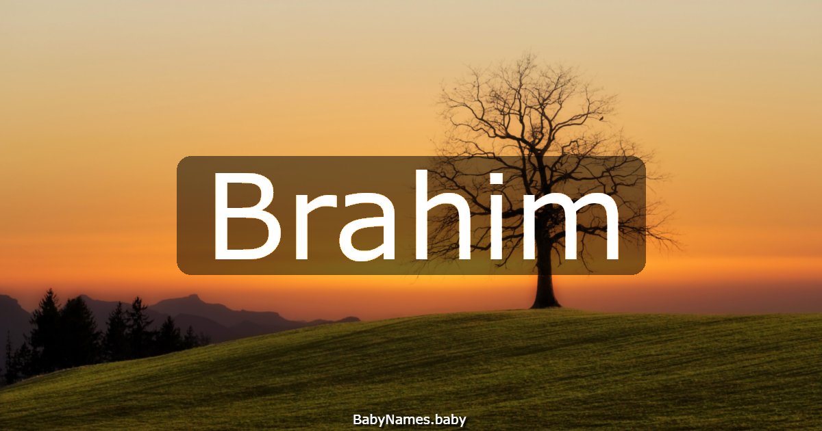 Brahim