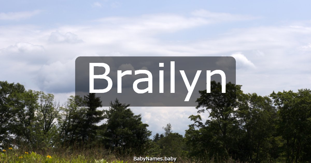 Brailyn