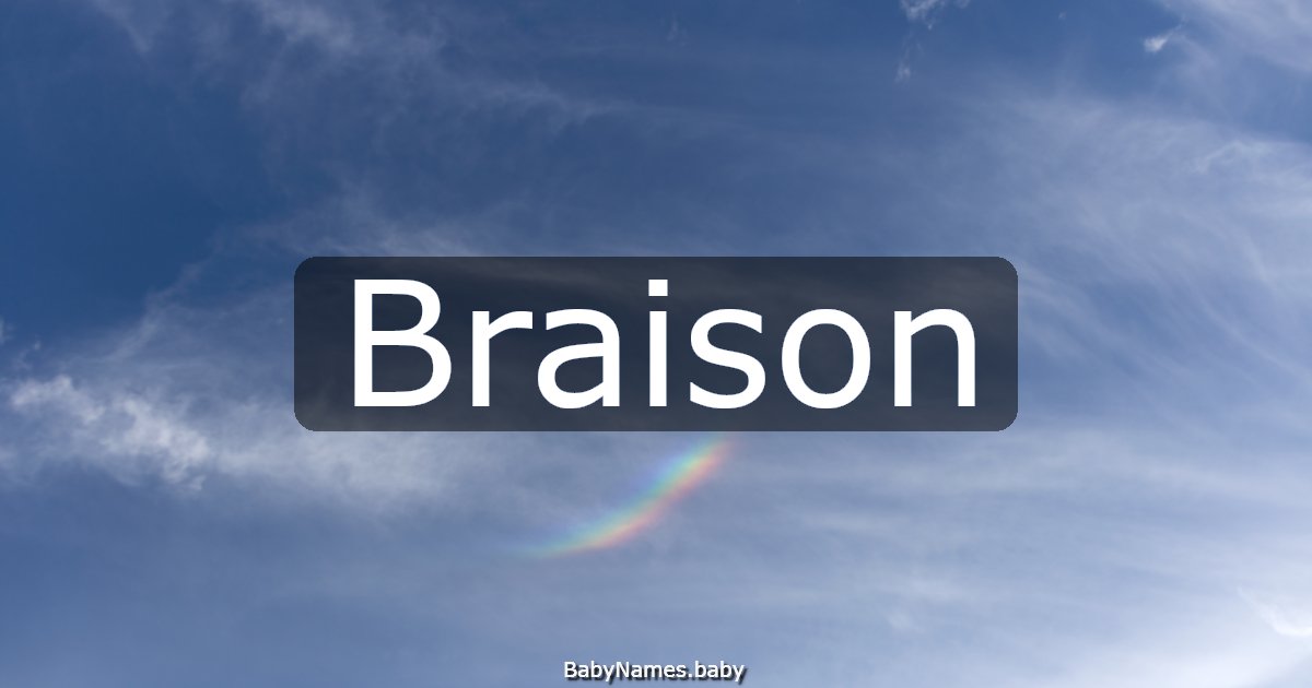 Braison