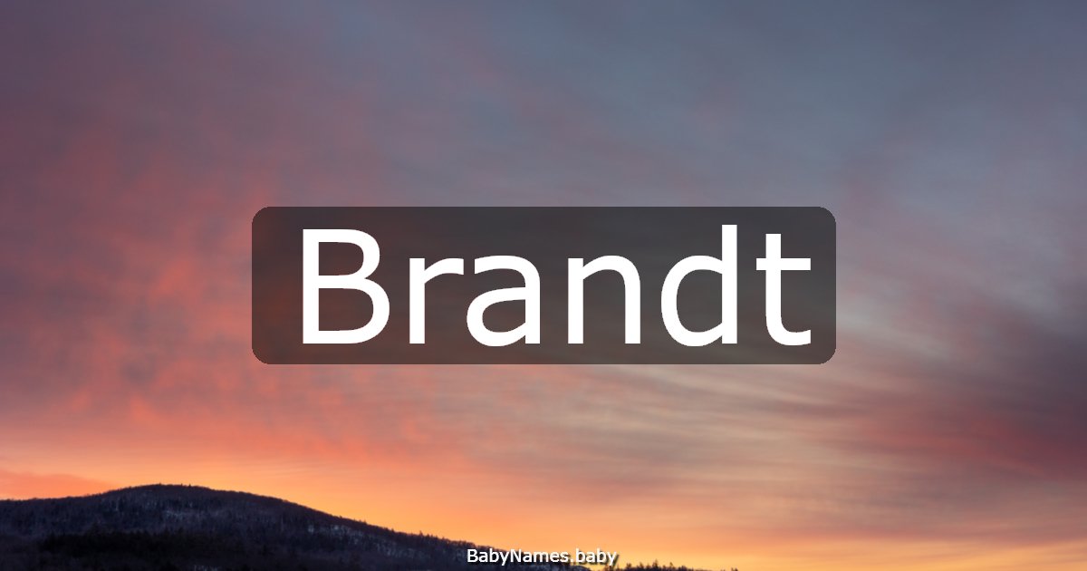 Brandt