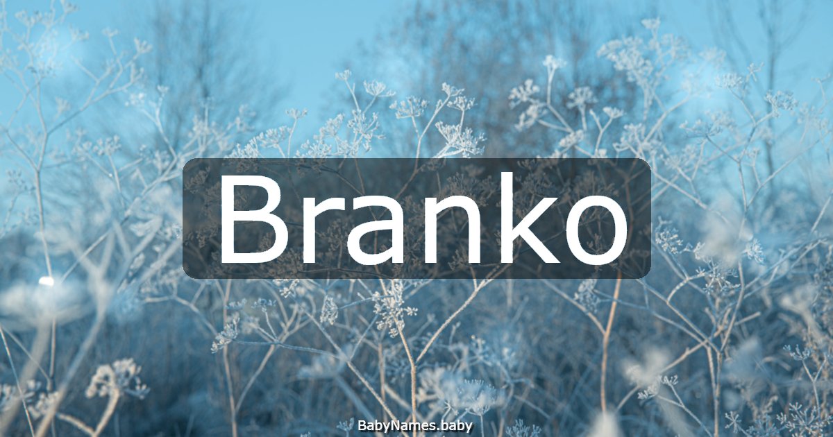 Branko