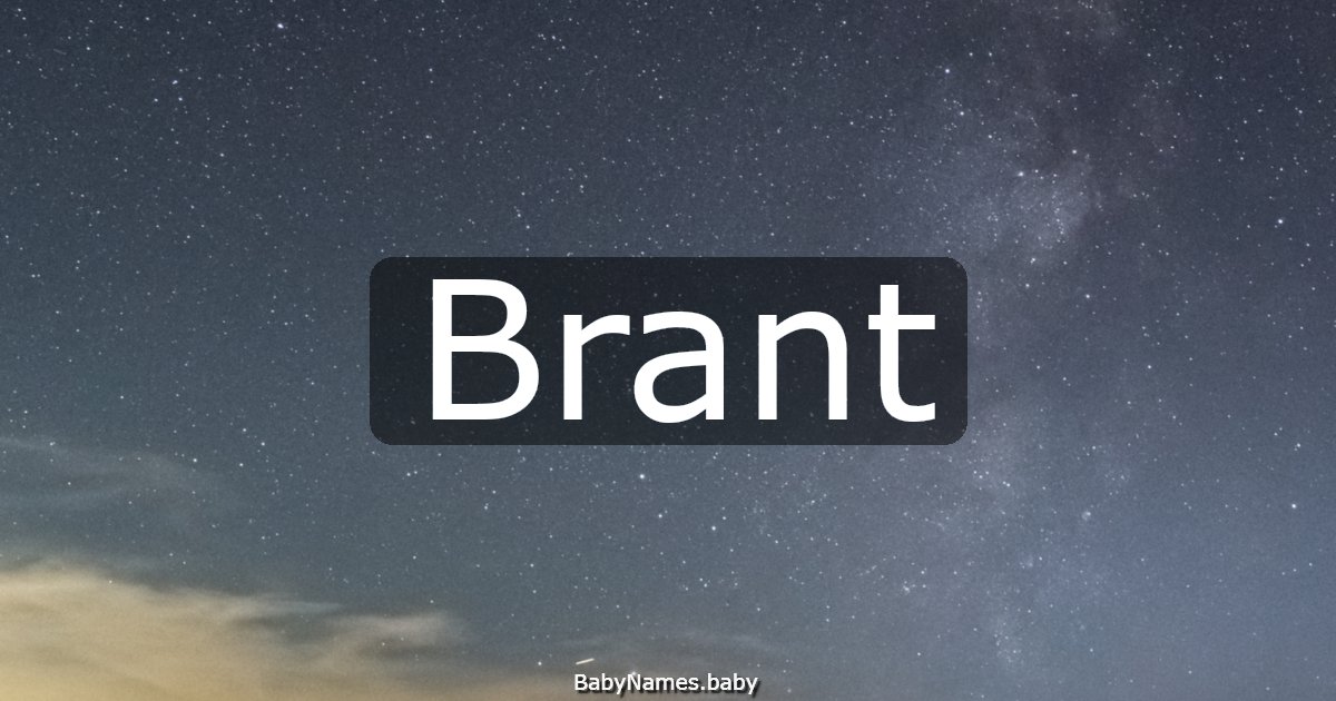 Brant