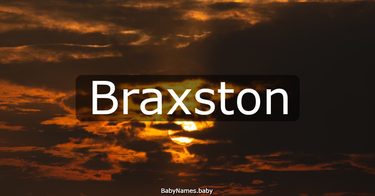 Braxston