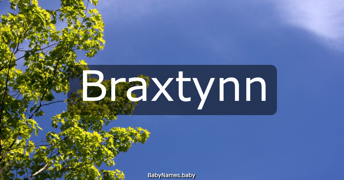 Braxtynn