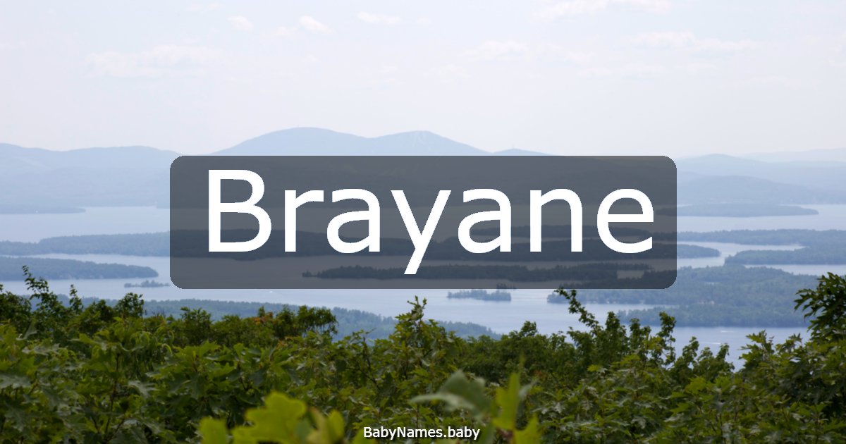 Brayane