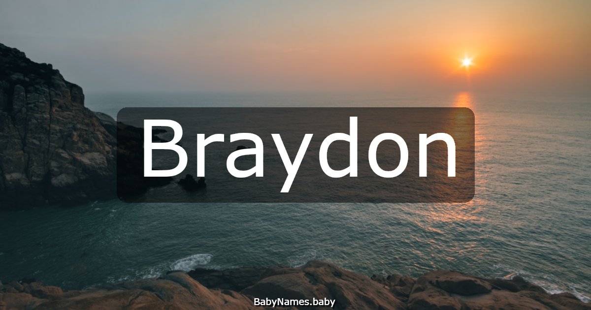 Braydon