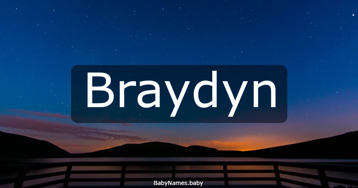Braydyn