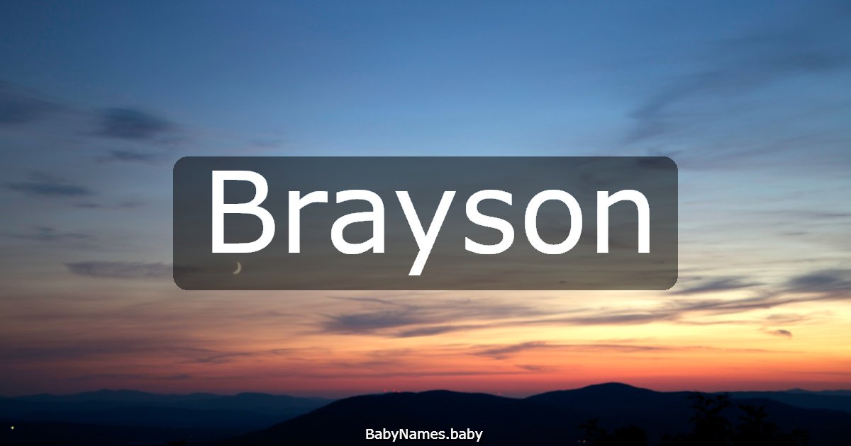 Brayson