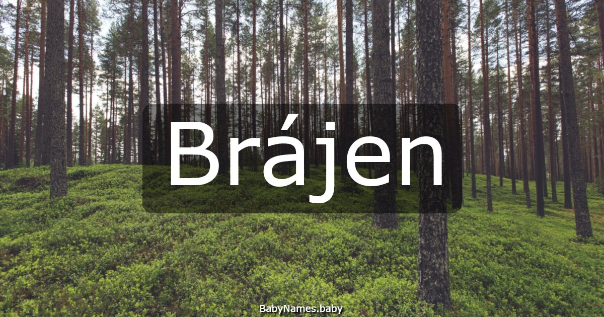 Brájen
