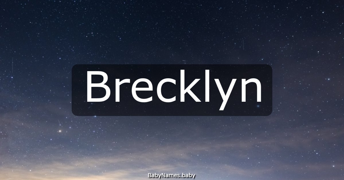 Brecklyn
