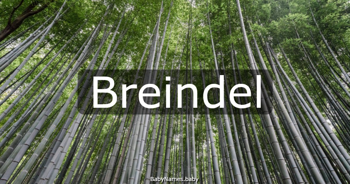 Breindel