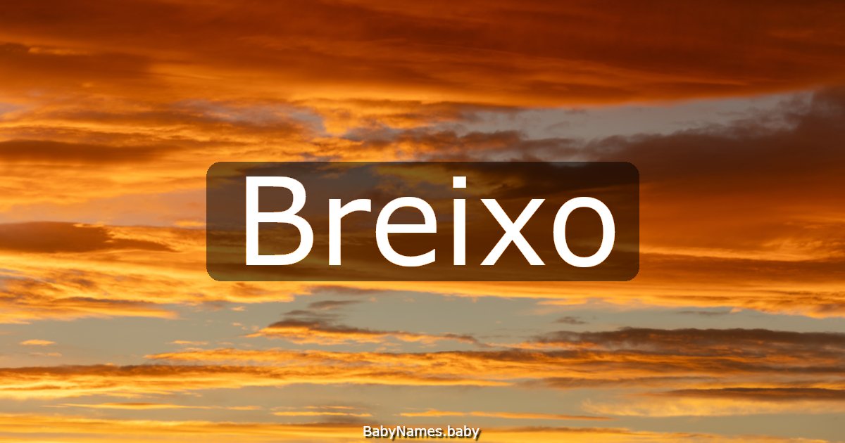 Breixo
