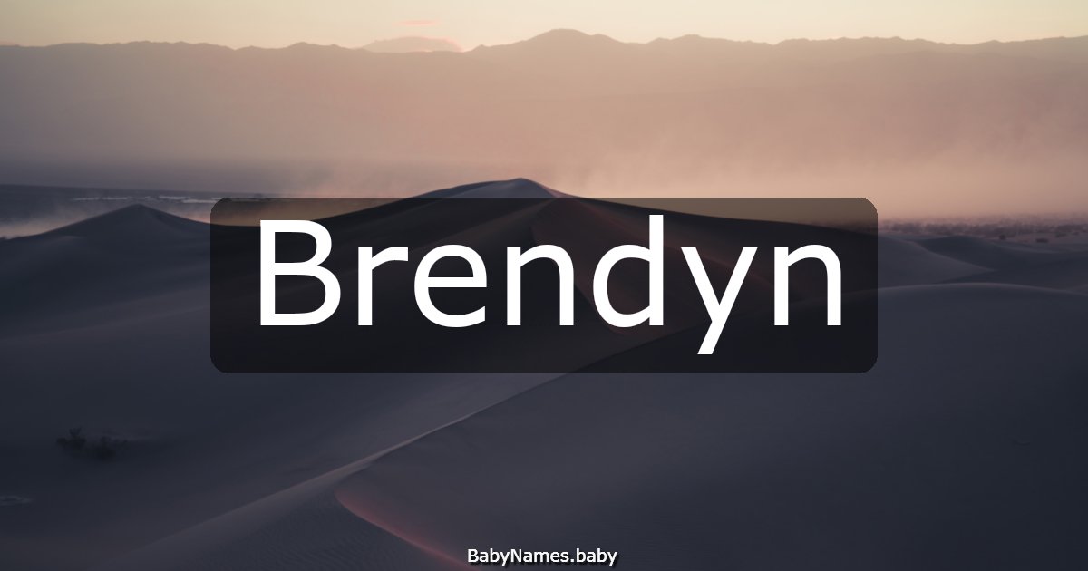 Brendyn