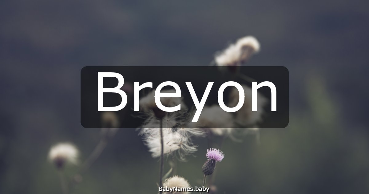 Breyon