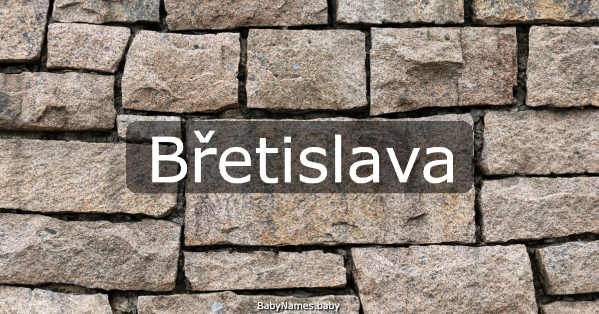 Břetislava