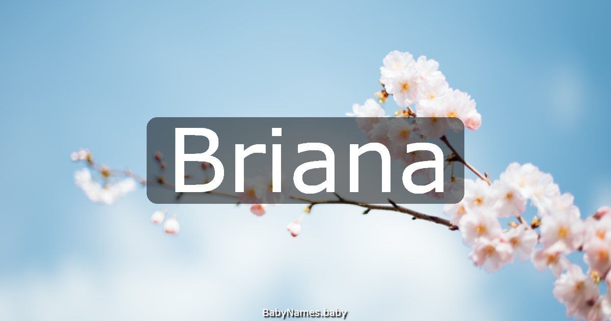 Briana