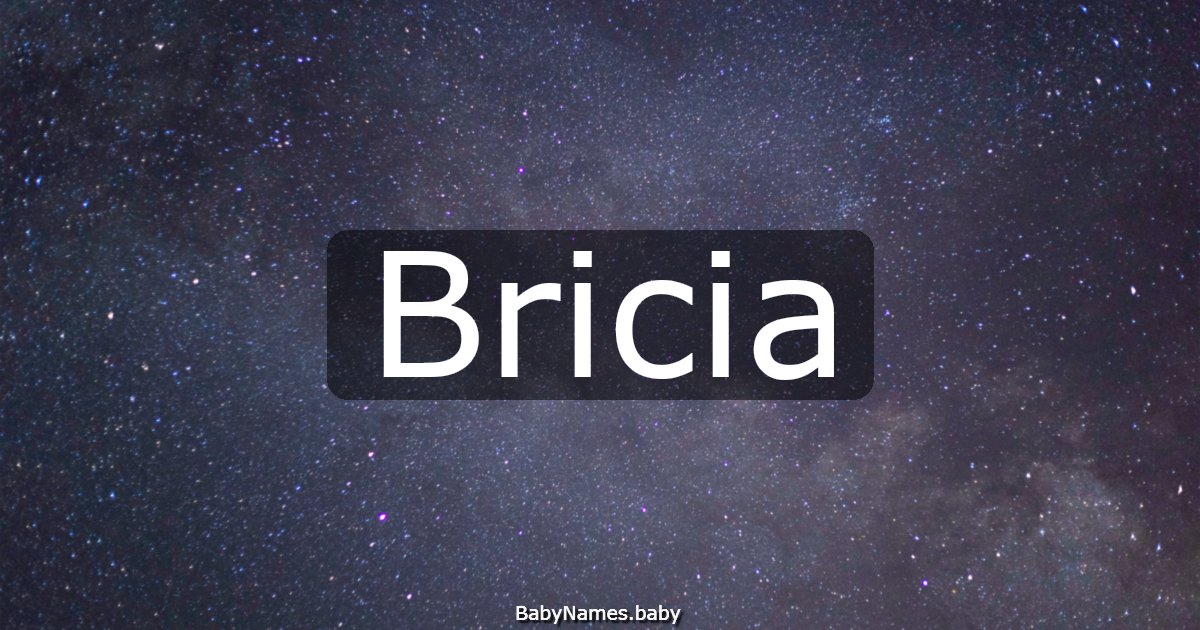 Bricia