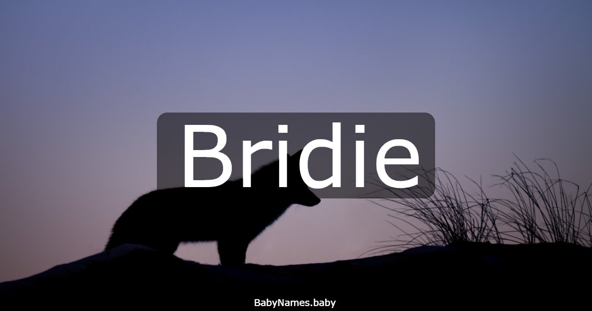 Bridie