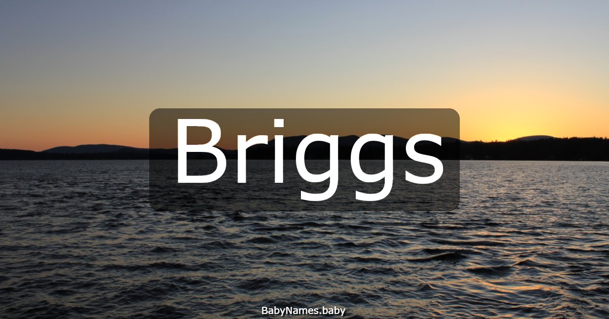 Briggs