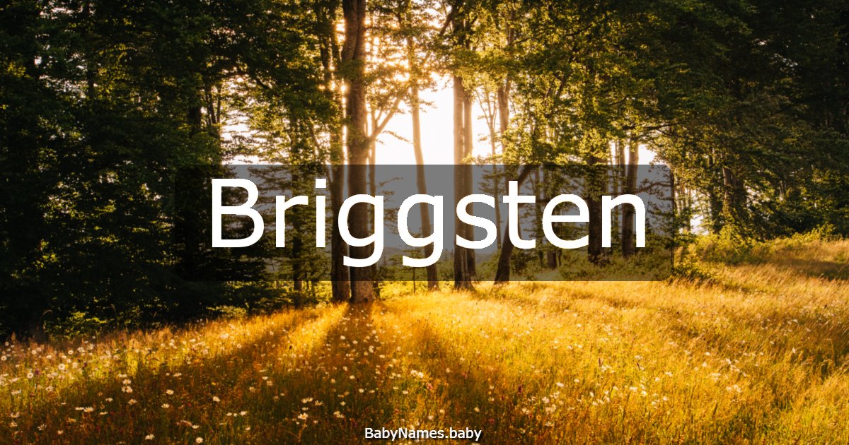 Briggsten
