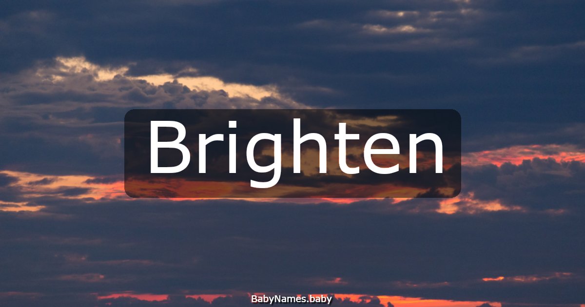Brighten