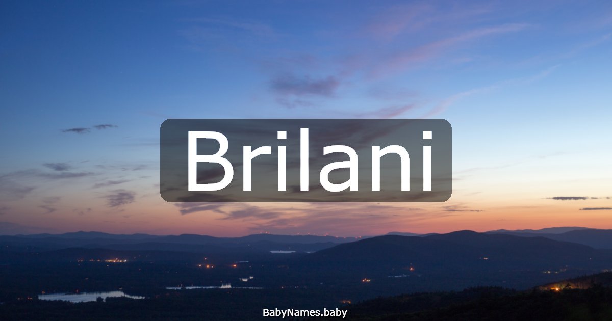 Brilani