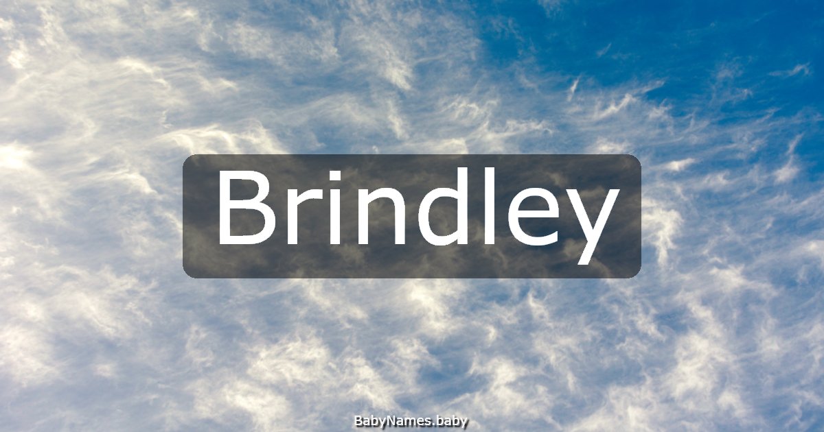 Brindley