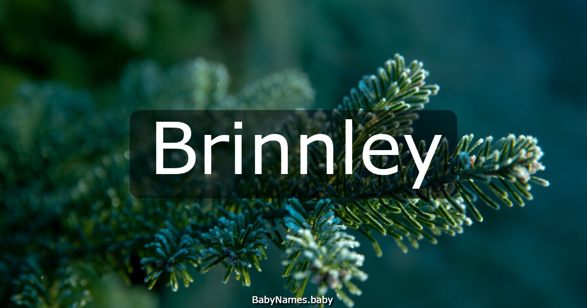 Brinnley