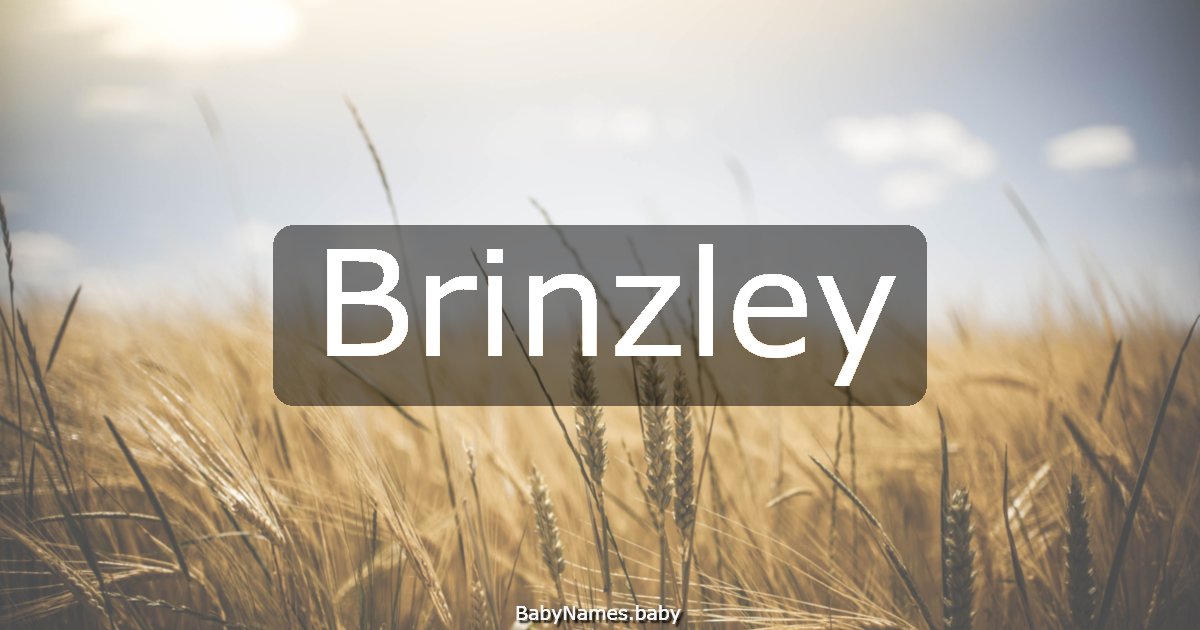 Brinzley