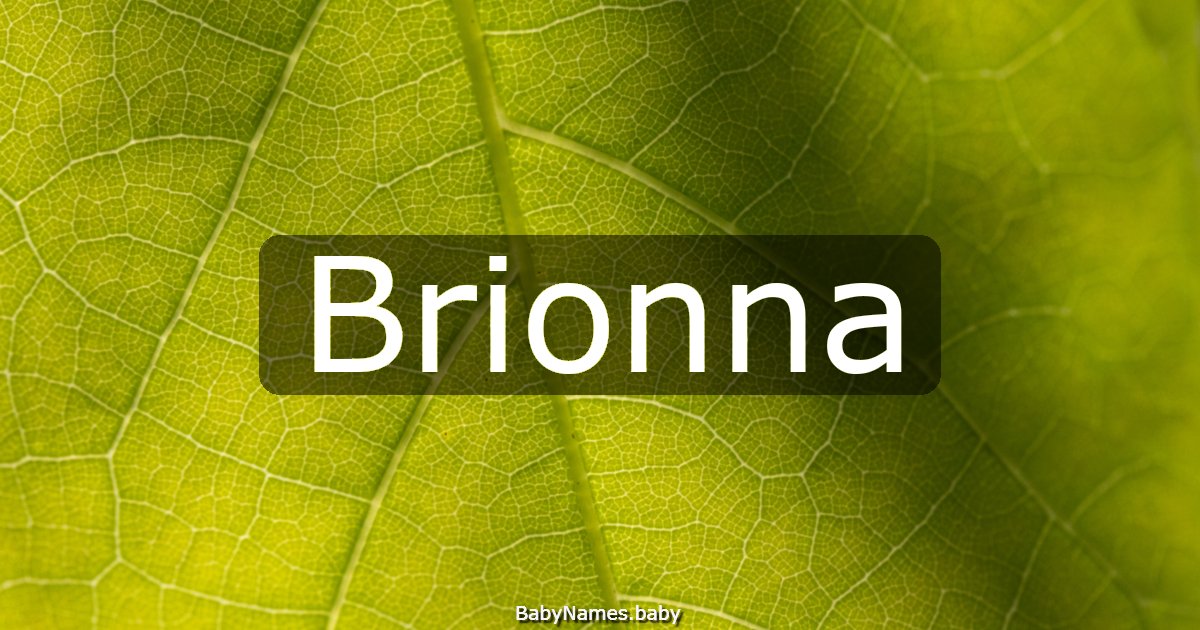 Brionna