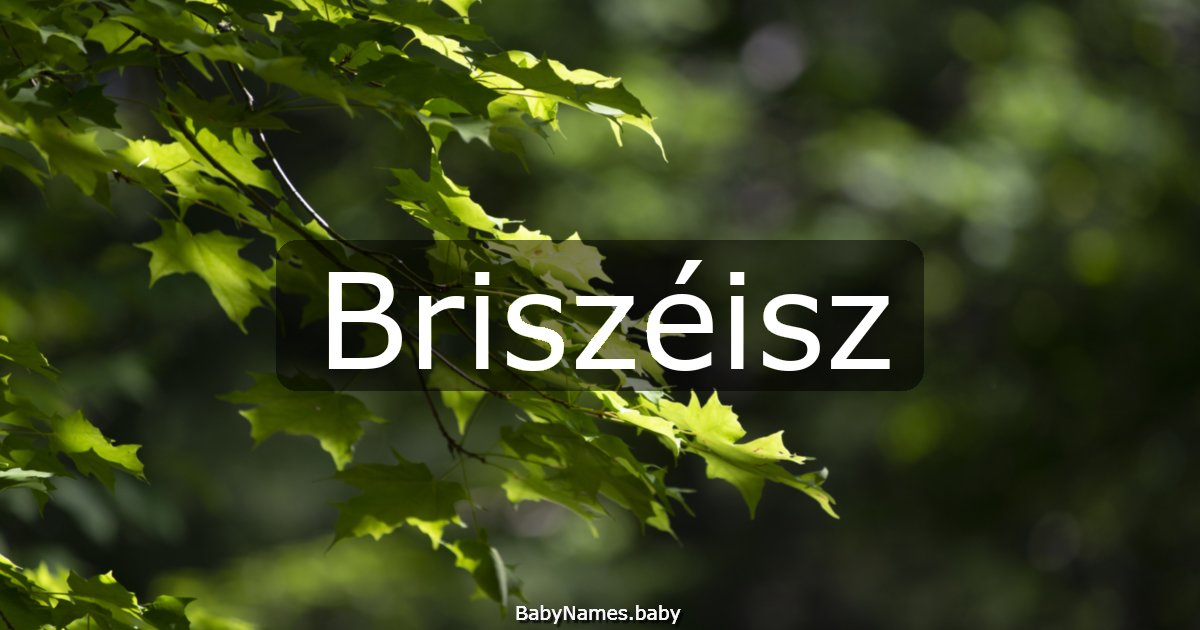 Briszéisz