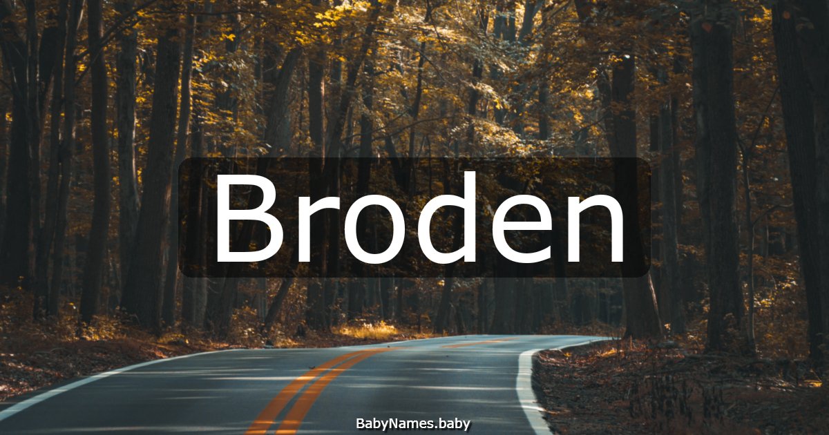 Broden