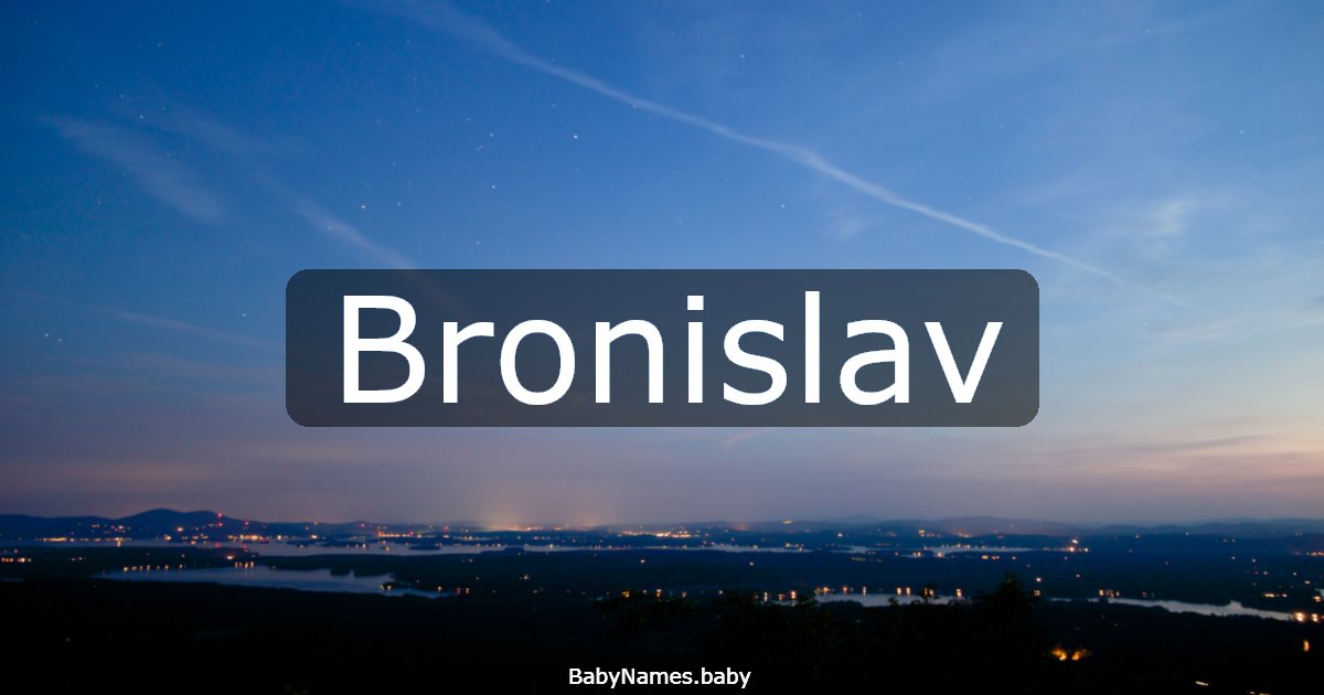 Bronislav
