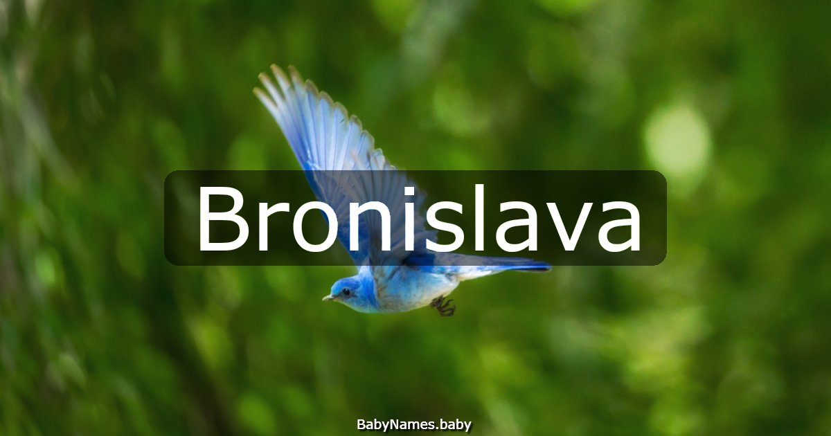 Bronislava