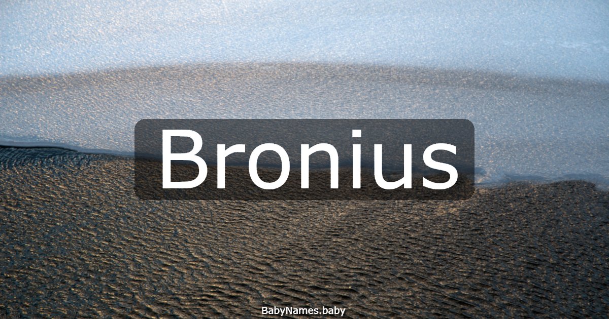 Bronius