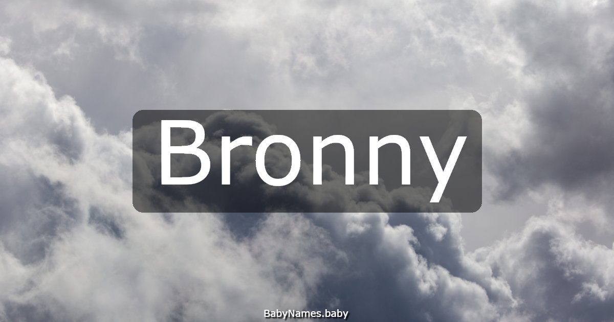 Bronny