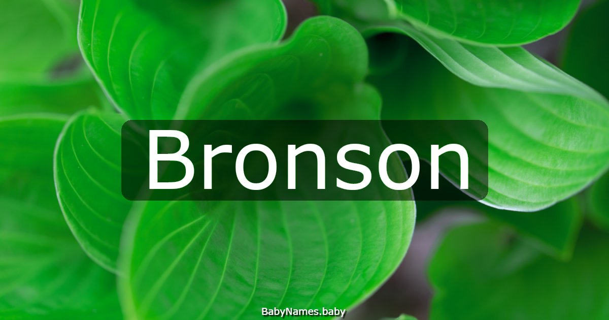 Bronson