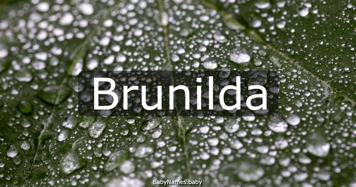 Brunilda