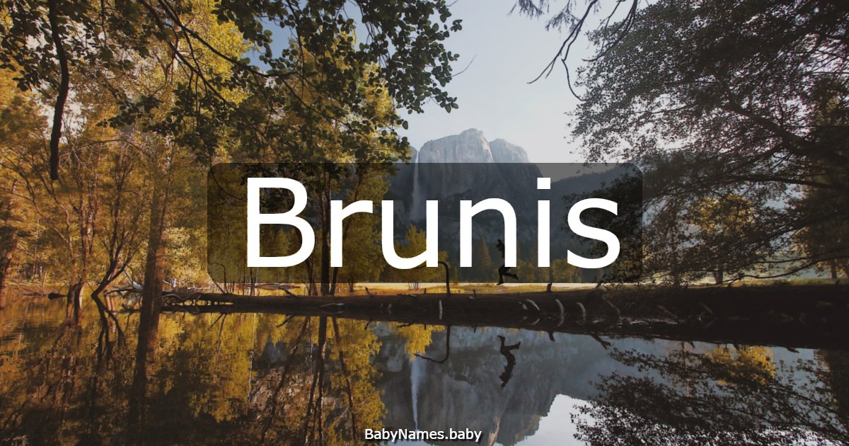 Brunis