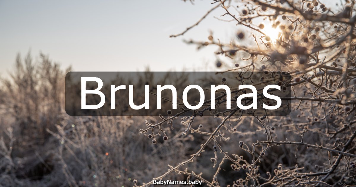 Brunonas