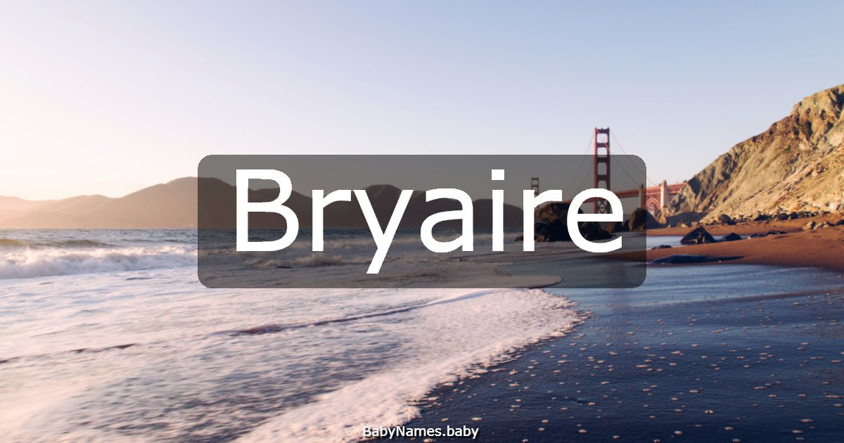 Bryaire