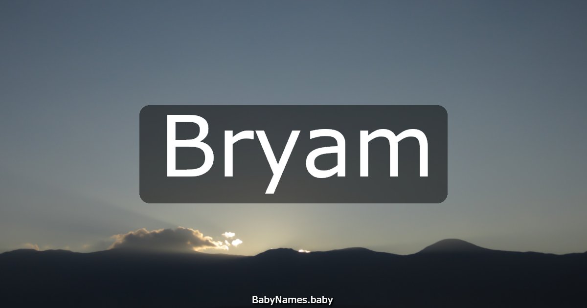 Bryam