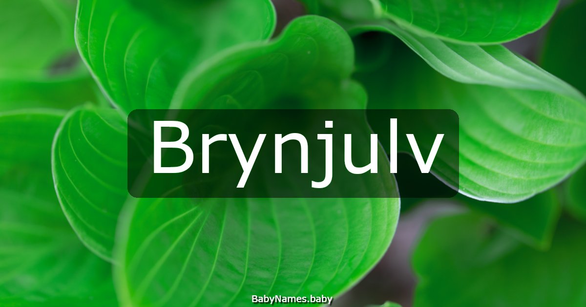 Brynjulv