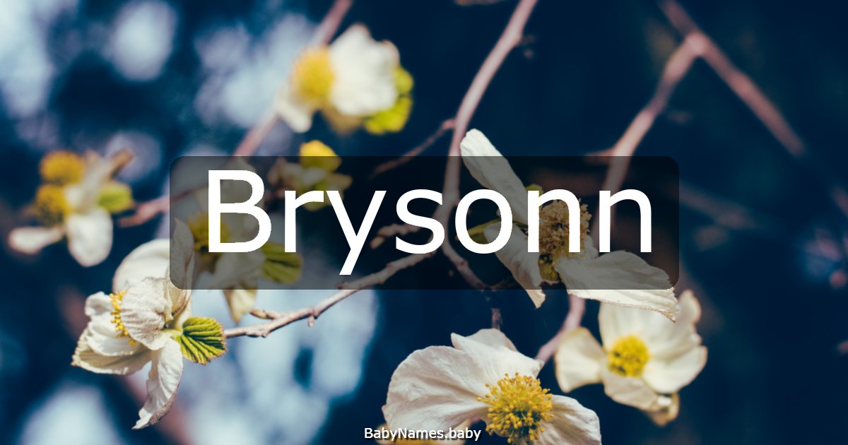Brysonn