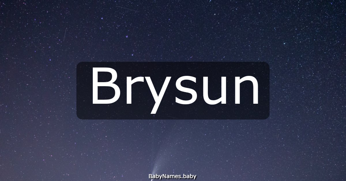 Brysun