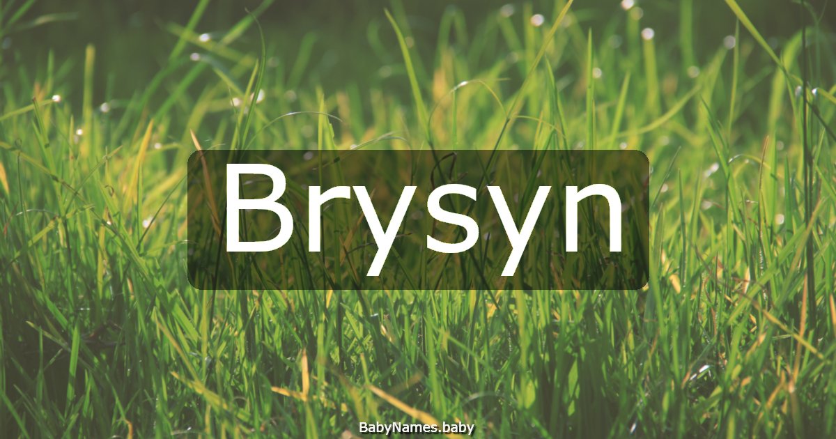 Brysyn