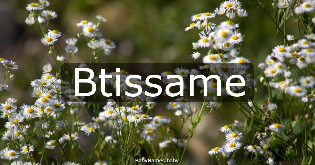 Btissame
