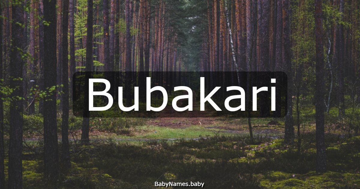 Bubakari