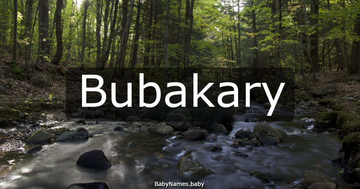 Bubakary