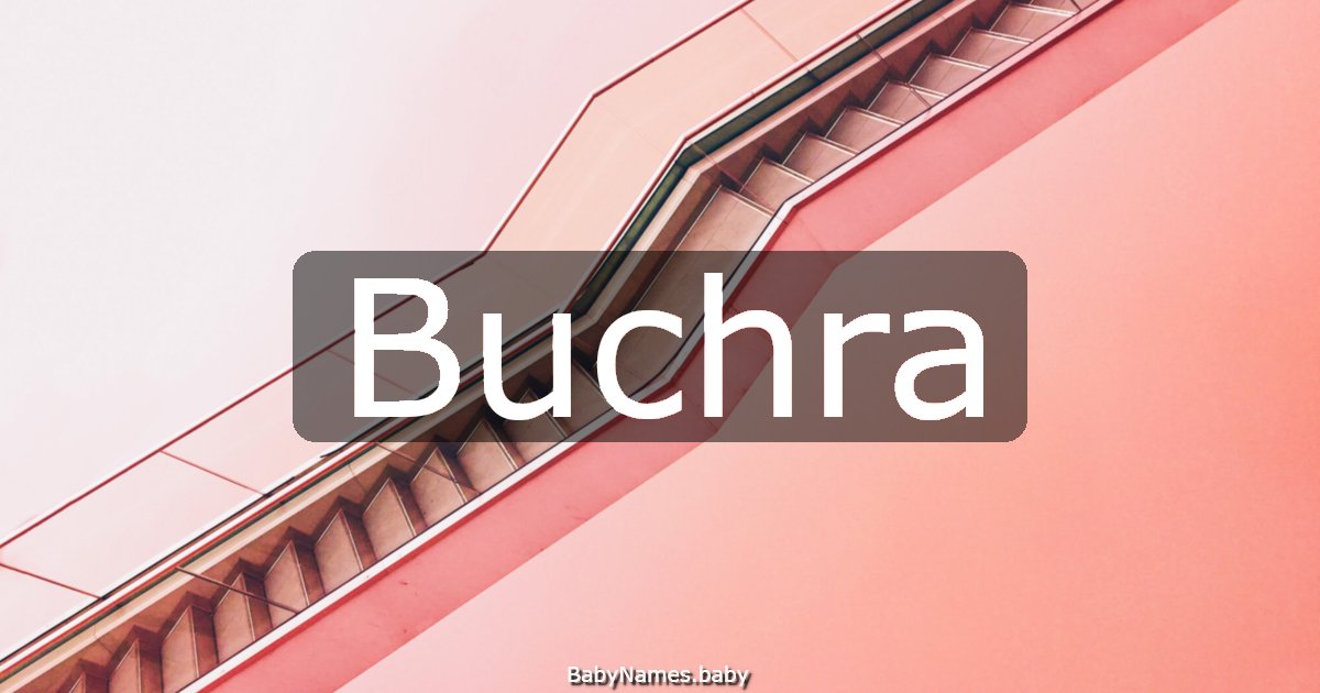 Buchra